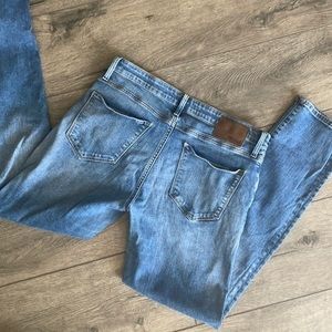 Mavi Women's Straight Leg Jeans - Light Blue